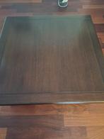 Salontafel (met 2 laden) 115x115x46, Ophalen, Zo goed als nieuw, Minder dan 50 cm, 100 tot 150 cm