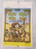 DONALD EN GOOFIE   Filmposter  36-54 cm    USED, Verzamelen, Ophalen of Verzenden, Mickey Mouse, Gebruikt, Knuffel