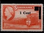postzegels Suriname 1950 hulpuitgifte, Ophalen of Verzenden, Postfris