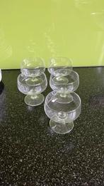 Dessert glazen 5 stuks nieuwstaat voor 10,00 toetjes bakjes, Ophalen of Verzenden