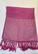 Pashmina sjaal, cashmere, Ophalen of Verzenden, Zo goed als nieuw, Maat 46/48 (XL) of groter, Sjaal