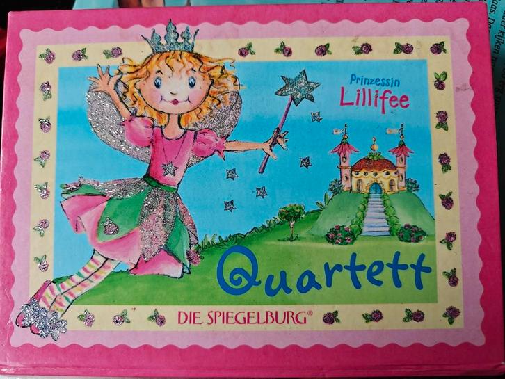 Lillifee Kwartetspel met Pop-Up Doos, Kinderen en Baby's, Speelgoed | Overig, Gebruikt, Meisje, Ophalen of Verzenden