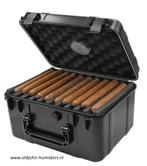 XIKAR TRAVEL HUMIDOR 60 SIGAREN BLACK /ZWART            h113, Verzenden, Nieuw, Tabaksdoos of Verpakking