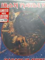Iron Maiden: Eddie rips up Athens 2 lp rood vinyl, Cd's en Dvd's, Ophalen of Verzenden, Nieuw in verpakking