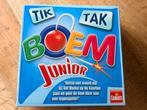 Tik Tak Boem Junior, in nieuwstaat, Hobby en Vrije tijd, Gezelschapsspellen | Kaartspellen, Ophalen of Verzenden, Zo goed als nieuw