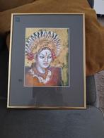 Frans Erkelens schilderij, Ophalen of Verzenden, Zo goed als nieuw, Minder dan 50 cm, Minder dan 50 cm
