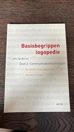 2 Communicatiestoornissen. De spraak na laryngectomie. Stems, Ophalen of Verzenden, Zo goed als nieuw, J. Van Borsel