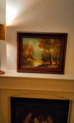 Mooi schilderij met herfstkleuren  !!, Antiek en Kunst, Kunst | Schilderijen | Abstract, Ophalen of Verzenden