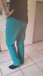 blauw/groene broek grote maat 44', Kleding | Dames, Grote Maten, Ophalen of Verzenden, Zo goed als nieuw, Blauw, Broek of Spijkerbroek