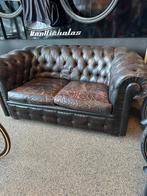 Chesterfield model, Ophalen of Verzenden, Zo goed als nieuw, 75 tot 100 cm