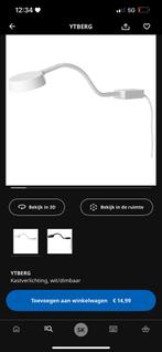 Ikea YTBERG lampen., Huis en Inrichting, Ophalen, Zo goed als nieuw, Metaal of Aluminium