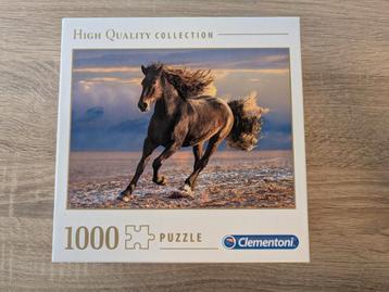Clementoni puzzle paard 1000stukjes  beschikbaar voor biedingen