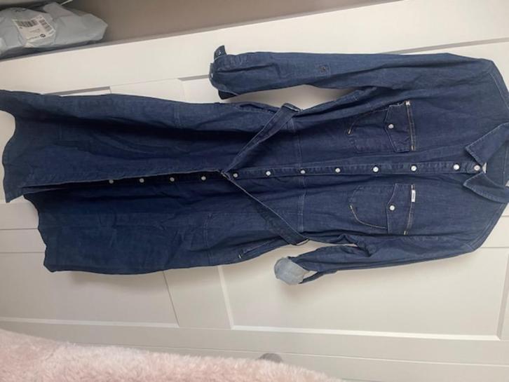 TRIPPER - prachtige dark denim (jeans) jurk maat XXL, Kleding | Dames, Jurken, Zo goed als nieuw, Maat 46/48 (XL) of groter, Blauw