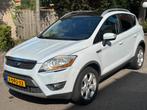 Ford Kuga 2.5 T AUT 2009 Wit metalic, panoramadak, Automaat, Zwart, Navigatiesysteem, 1553 kg