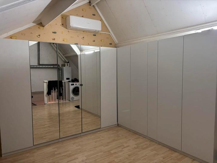 Grote Pax hoekkast 2.01m hoog - veel lades!, Huis en Inrichting, Kasten | Kledingkasten, Gebruikt, 200 cm of meer, 50 tot 100 cm