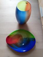 Makora vaas en schaal., Ophalen