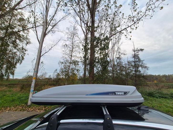 Thule Pacific 700 dakkoffer - 420 liter, Auto diversen, Dakkoffers, Gebruikt, Ophalen