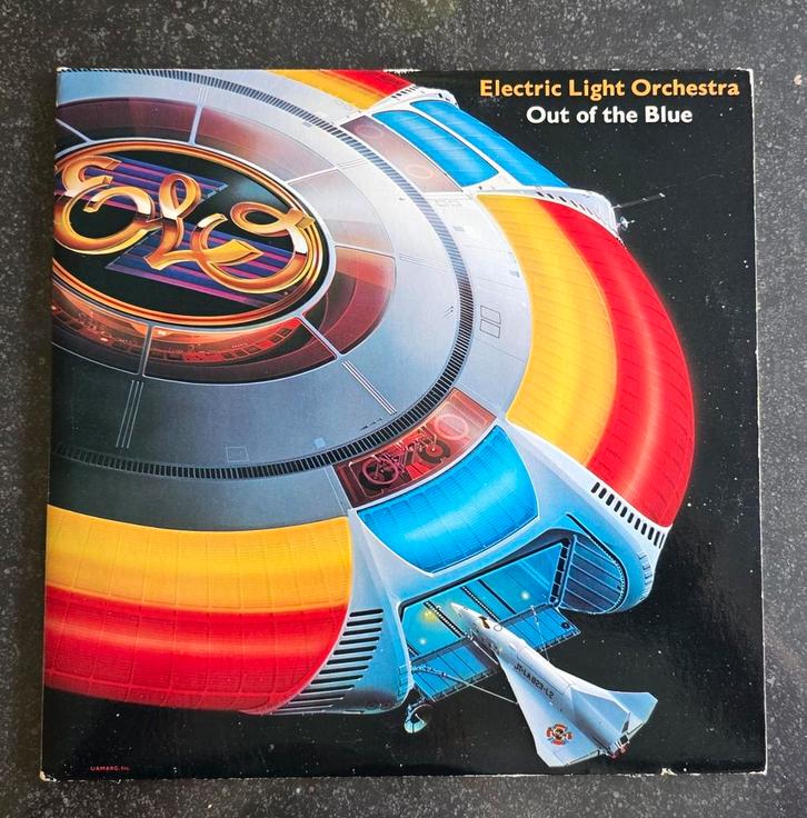 ELO - Out Of The Blue (2LP) incl. Poster en reclame vel, Cd's en Dvd's, Vinyl | Pop, Gebruikt, 1960 tot 1980, 12 inch, Verzenden