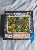 Ravensburger Escape Puzzel - De Tempel, Ophalen of Verzenden, 500 t/m 1500 stukjes, Zo goed als nieuw