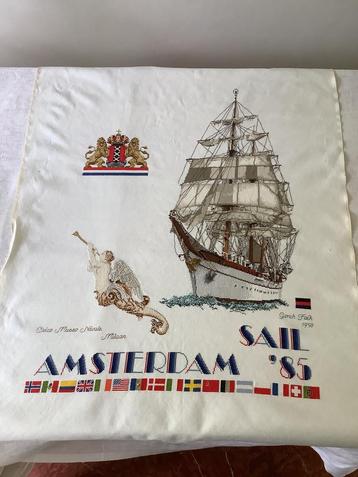 Sail Amsterdam 1985 borduurwerk beschikbaar voor biedingen