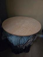 Leuk Bijzettafeltje - Hout, Huis en Inrichting, Tafels | Bijzettafels, Ophalen, Minder dan 45 cm, Minder dan 55 cm, Gebruikt