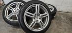 20" Porsche Panamera 971 2G orig velgen winterbanden TPMS, Gebruikt, 275 mm, Banden en Velgen, V
