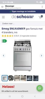 Smeg Oven, Gebruikt, Ophalen of Verzenden, Gas, Vrijstaand