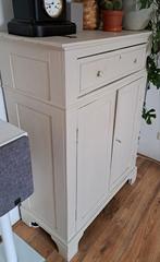 Oude kast met lade en deuren, Huis en Inrichting, Kasten | Buffetkasten, Ophalen, Gebruikt, 100 tot 150 cm, 50 tot 100 cm