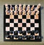 Natuurstenen schaakspel, Hobby en Vrije tijd, Gezelschapsspellen | Bordspellen, Ophalen of Verzenden