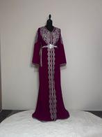 Prachtige Marokkaanse Kaftan met Riem, Maat 38/40 (M), Paars, Ophalen of Verzenden, Zo goed als nieuw