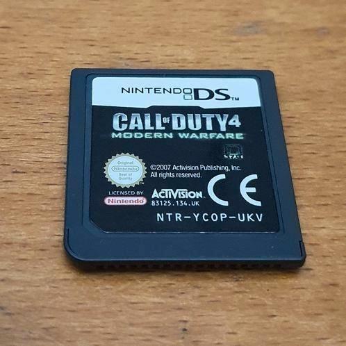 OPRUIMEN | DS | Call of Duty 4 Modern Warfare, Spelcomputers en Games, Games | Nintendo DS, Gebruikt, Shooter, 1 speler, Vanaf 18 jaar