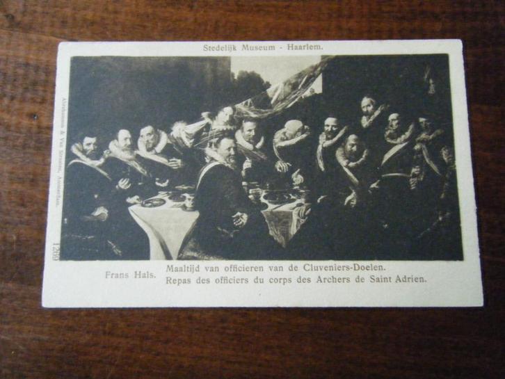 B25 - Haarlem - Frans Hals - Mooi/Oud - 4, Verzamelen, Ansichtkaarten | Nederland, Noord-Holland, 1920 tot 1940, Ophalen of Verzenden