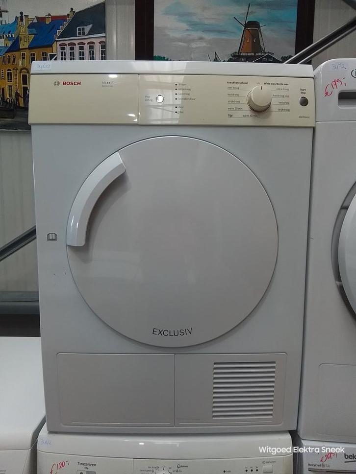 Bosch maxx 7 luchtafvoerdroger, 3 maand garantie 3469, Witgoed en Apparatuur, Wasdrogers, Refurbished, Luchtafvoer, Voorlader