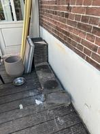 Gratis ophalen, Tuin en Terras, Tegels en Klinkers, Ophalen, Zo goed als nieuw, 10 m² of meer, Beton