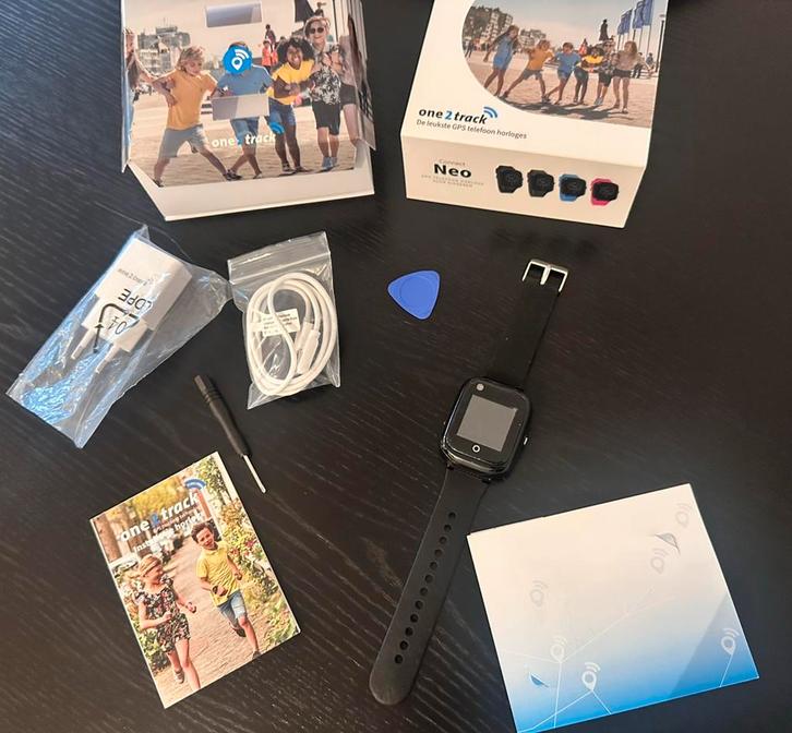 One2Track GPS Connect NEO kinder Smartwatch horloge telefoon, Sieraden, Tassen en Uiterlijk, Smartwatches, Zo goed als nieuw, Android