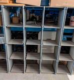VidaXL kast/rek 12 vaks 103x30x141 cm stof grijs (4x), Ophalen, Zo goed als nieuw