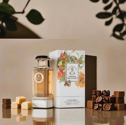 Caramel macchiato samples, Sieraden, Tassen en Uiterlijk, Uiterlijk | Parfum, Ophalen of Verzenden
