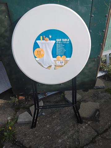 Inklapbare Bartafel - Ideaal voor Feestjes! 2 stuks beschikbaar voor biedingen