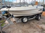 Console boot 440 incl motor en trailer, Watersport en Boten, Ophalen, 10 tot 30 pk, Gebruikt, 3 tot 6 meter