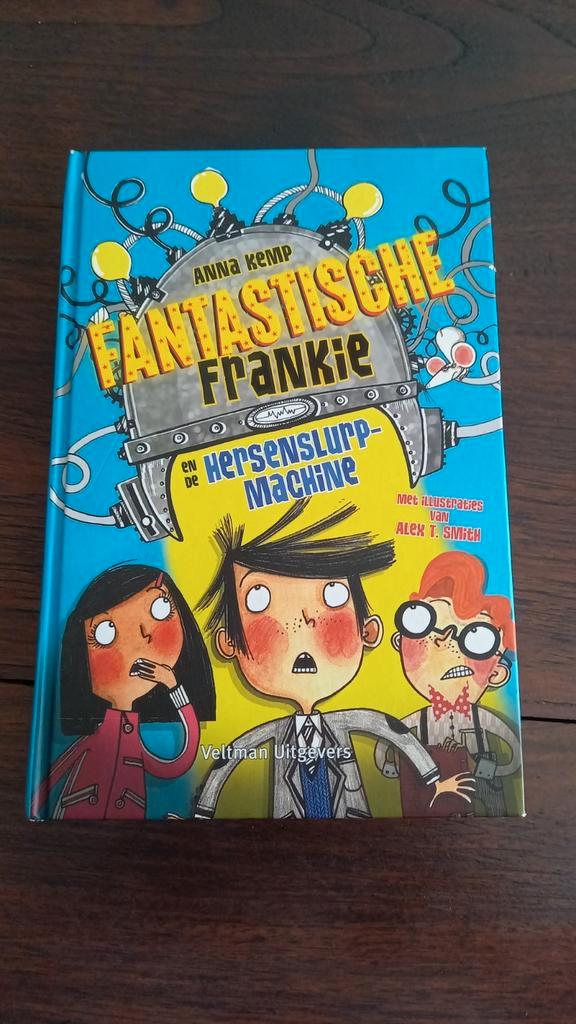 Anna Kemp, Fantastische Frankie en de hersenslurpmachine, Boeken, Kinderboeken | Jeugd | 10 tot 12 jaar, Zo goed als nieuw, Ophalen of Verzenden