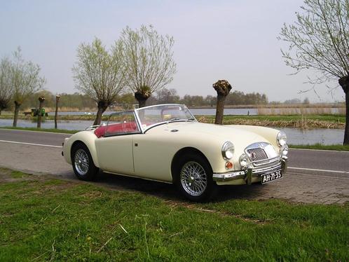 MGA 1600, 1960, Roadster, Old English White, Old-Timer., Auto's, MG, Particulier, A, Lederen bekleding, Mistlampen, Open dak, Benzine