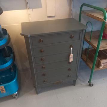 Brocante ladekastje - vintage gerestyled kastje beschikbaar voor biedingen
