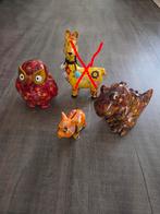 POMME PIDOU 3 SPAARPOTTEN
Uil,  dinosaurus en varken., Ophalen of Verzenden, Zo goed als nieuw, Steen, Aardewerk of Keramiek, Dier