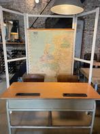 Vintage schoolbankje 2-zits, Ophalen