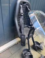 Yepp voorzitje met windscherm, Fietsen en Brommers, Fietsaccessoires | Fietsstoeltjes, Ophalen, Zo goed als nieuw, Voorzitje, Voetsteuntjes