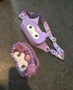 Sint Kerst Sanrio Kuromi Heuptas + Slaapmasker - Nieuw, Ophalen of Verzenden, Nieuw, Paars, Schoudertasje