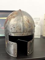 Middeleeuwse helm, Ophalen