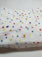 Wellness fleece wit stip (109), Overige materialen, 120 cm of meer, Nieuw, Ophalen of Verzenden