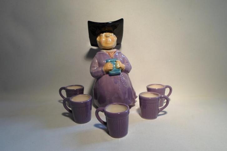 Likeur Set Pater, Antiek en Kunst, Antiek | Servies compleet, Ophalen of Verzenden