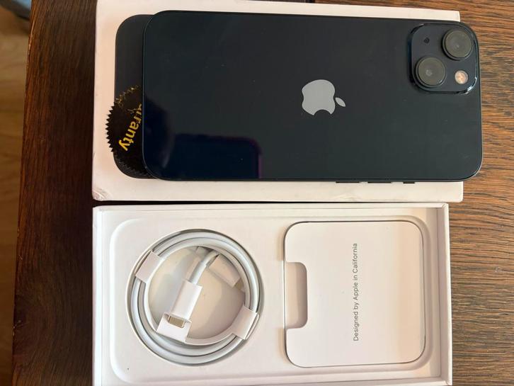 Iphone 13 midnight blue, Telecommunicatie, Mobiele telefoons | Apple iPhone, Zo goed als nieuw, 128 GB, iPhone 13, Blauw, Ophalen